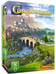 Gra planszowa CARCASSONNE Zamki i mosty - dodatek Bard 8 (trzecia edycja)
