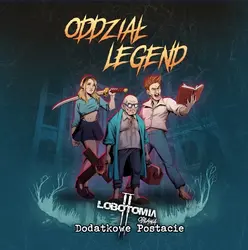 Gra planszowa LOBOTOMIA II: ODDZIAŁ LEGEND - dodatek - Czacha Games