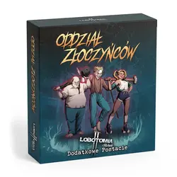 Gra planszowa LOBOTOMIA II: ODDZIAŁ ZŁOCZYŃCÓW - dodatek - Czacha Games