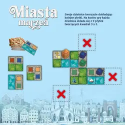 Gra planszowa MIASTA MARZEŃ - podstawa - Nasza Księgarnia