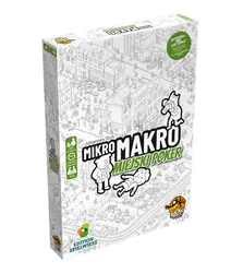 Gra planszowa MIKROMAKRO: MIEJSKI POKER Lucky Duck Games + lupa