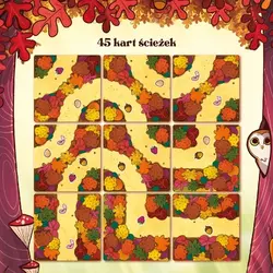 Gra planszowa ORZESZKI ZE ŚCIEŻKI - Nasza Księgarnia