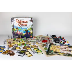 Gra Planszowa ROBINSON CRUSOE- Edycja Kolekcjonerska - podstawa Portal