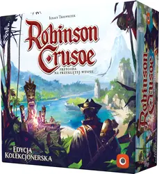 Gra Planszowa ROBINSON CRUSOE- Edycja Kolekcjonerska - podstawa Portal