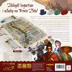 Gra planszowa RZEKA ZŁOTA - podstawa- Rebel