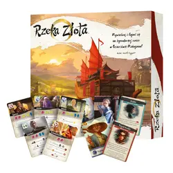 Gra planszowa RZEKA ZŁOTA - podstawa- Rebel