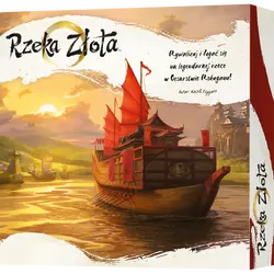 Gra planszowa RZEKA ZŁOTA - podstawa- Rebel