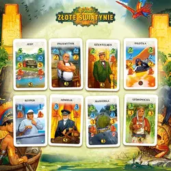 Gra planszowa WYPRAWA DO EL DORADO Złote Świątynie - podstawa - Nasza Księgarnia