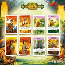 Gra planszowa WYPRAWA DO EL DORADO Złote Świątynie - podstawa - Nasza Księgarnia