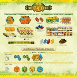 Gra planszowa WYPRAWA DO EL DORADO Złote Świątynie - podstawa - Nasza Księgarnia