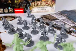 Gra Planszowa ZOMBICIDE: BIAŁA ŚMIERĆ - TMNT -ZDERZENIE CZASÓW - dodatek - Portal