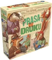 Gra PRASA W DRUKU - podstawa - Lucky Duck Games