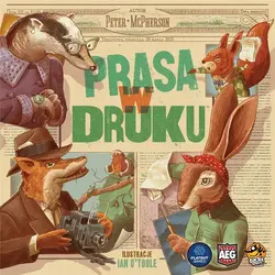 Gra PRASA W DRUKU - podstawa - Lucky Duck Games