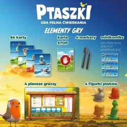 Gra PTASZKI - Nasza Księgarnia