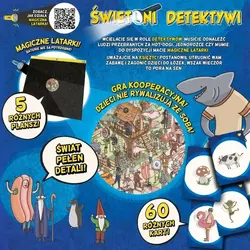 Gra ŚWIETLNI DETEKTYWI - podstawa - Nasza Księgarnia