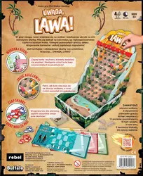 Gra UWAGA, LAWA! - podstawa - REBEL