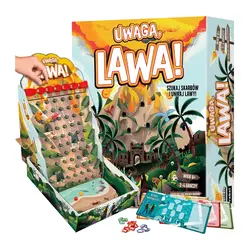 Gra UWAGA, LAWA! - podstawa - REBEL