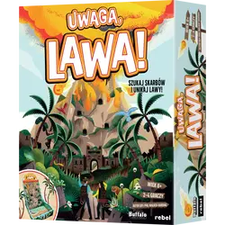 Gra UWAGA, LAWA! - podstawa - REBEL