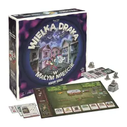Gra WIELKA DRAKA W MAŁYM MIEŚCIE: PASKUDNI SĄSIEDZI- dodatek - Lucky Duck