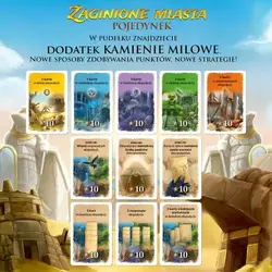 Gra ZAGINIONE MIASTA - Pojedynek - podstawa - Nasza Księgarnia