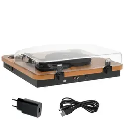 Gramofon Adler AD 1914 USB Bluetooth drewno