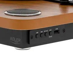 Gramofon Adler AD 1914 USB Bluetooth drewno