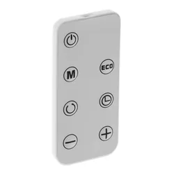 Grzejnik ceramiczny LED Adler AD 7727 z pilotem