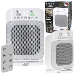 Grzejnik ceramiczny LED Adler AD 7727 z pilotem