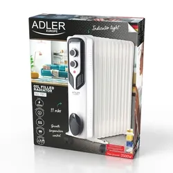 Grzejnik olejowy Adler AD 7817 11 żeberek 2500 W