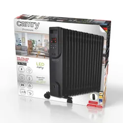 Grzejnik olejowy Camry CR7820 LED 15 żeberek 2500 W + pilot