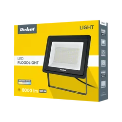 Halogen reflektor lampa LED naświetlacz Rebel 100W SMD 4000K