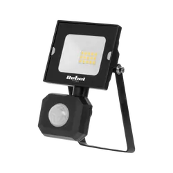 Halogen reflektor lampa LED naświetlacz Rebel 10W 4000K 230V z sensorem ruchu i zmierzchu