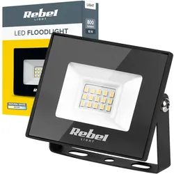 Halogen reflektor lampa LED naświetlacz Rebel 10W SMD 4000K