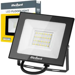 Halogen reflektor lampa LED naświetlacz Rebel 20W SMD 4000K