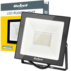 Halogen reflektor lampa LED naświetlacz Rebel 30W SMD 4000K