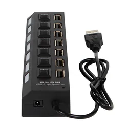 Hub adapter rozdzielacz USB na 7x USB BLOW HUB-06 czarny