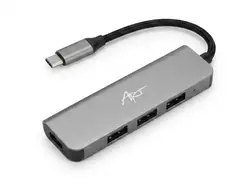 HUB rozdzielacz USB -C na 4x USB 3.0