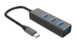 HUB rozdzielacz USB -C na 4x USB 3.0