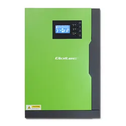 Hybrydowy inwerter solarny Qoltec Off-Grid 3,5kW 100A 24V MPPT Sinus