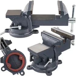Imadło ślusarskie obrotowe 125 mm Powermat PM-IS-125T