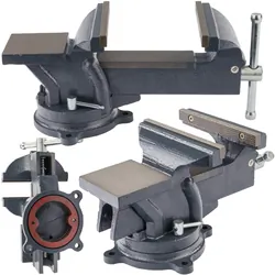 Imadło ślusarskie obrotowe 150 mm Powermat PM-IS-150T