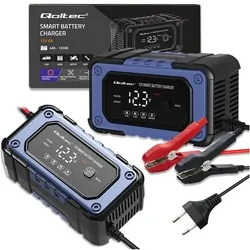 Inteligentna 3-stopniowa ładowarka do akumulatorów prostownik Qoltec z funkcją naprawy 12V 6A