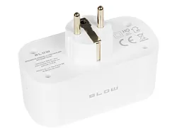 Inteligentne gniazdko podwójne sterowane WiFi programator czasowy