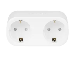 Inteligentne gniazdko podwójne sterowane WiFi programator czasowy