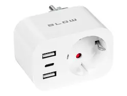 Inteligentne gniazdko sterowane WiFi TUYA USB   2x USB-C