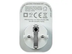 Inteligentne gniazdko sterowane WiFi TUYA USB   2x USB-C