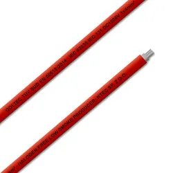 Kabel solarny fotowoltaiczny Qoltec 4mm² 100m czerwony