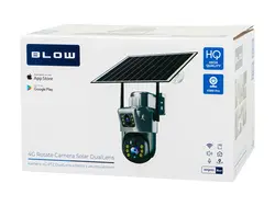 Kamera BLOW 4G PTZ 2x4MP solarna z akumulatorem