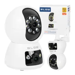Kamera BLOW WiFi dwuobiektywowa 3MP 3MP T-266 Tuya obrotowa niania