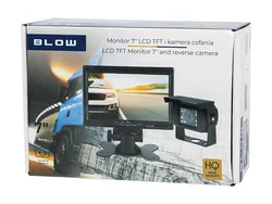 Kamera cofania z podczerwienią BLOW BVS-549   MONITOR 7"